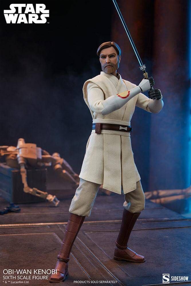 Figurine Obi-Wan Kenobi Sideshow Sixth Scale (Star Wars The Clone Wars)