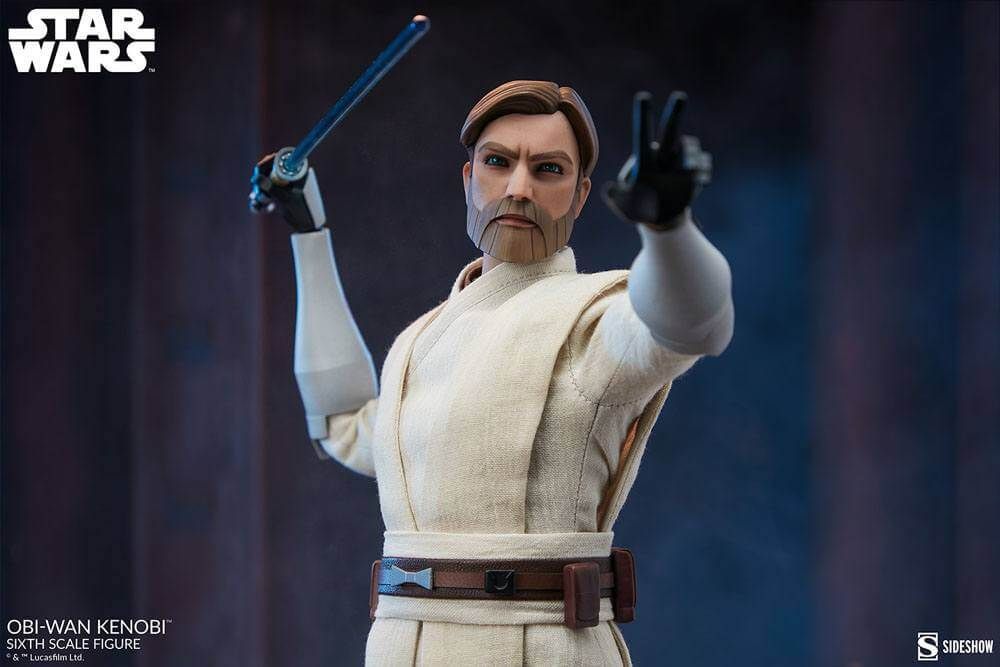 Figurine Obi-Wan Kenobi Sideshow Sixth Scale (Star Wars The Clone Wars)
