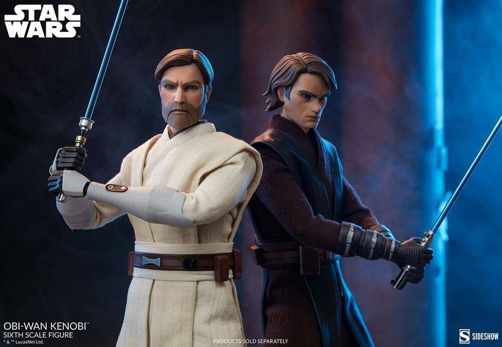 Figurine Obi-Wan Kenobi Sideshow Sixth Scale (Star Wars The Clone Wars)