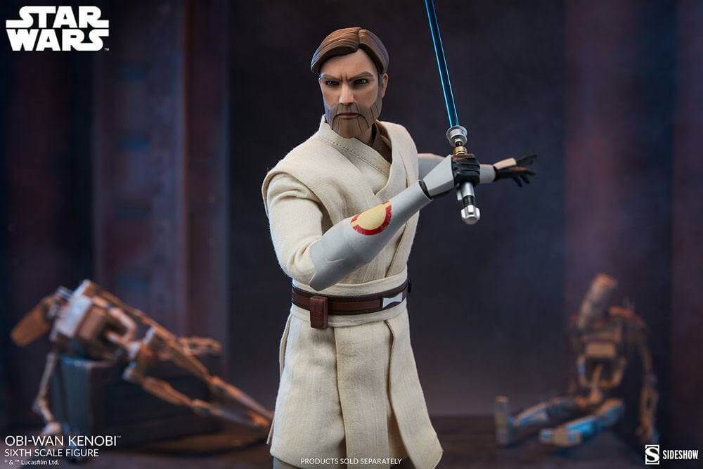 Figurine Obi-Wan Kenobi Sideshow Sixth Scale (Star Wars The Clone Wars)