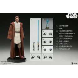 Figurine Obi-Wan Kenobi Sideshow Sixth Scale (Star Wars The Clone Wars)