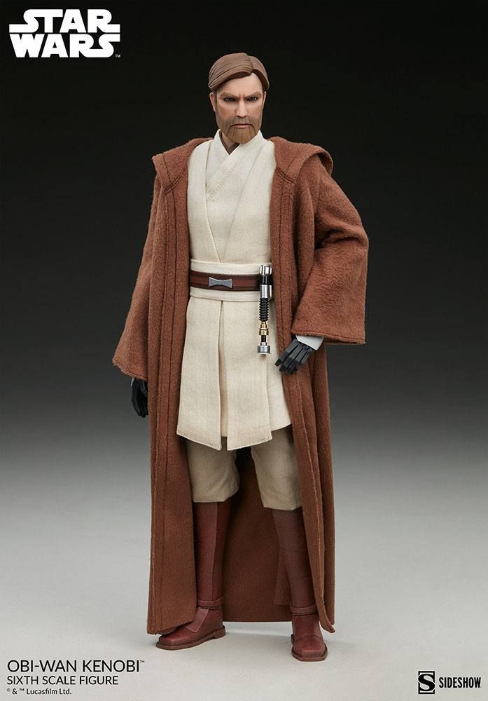 Figurine Obi-Wan Kenobi Sideshow Sixth Scale (Star Wars The Clone Wars)