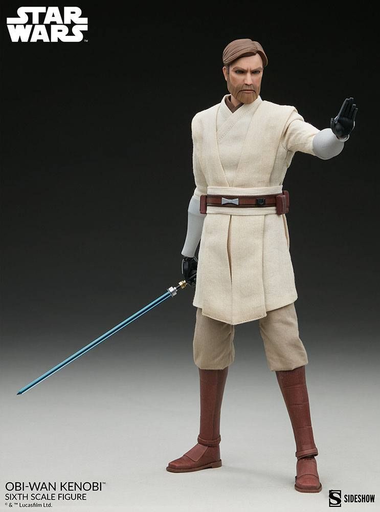 Figurine Obi-Wan Kenobi Sideshow Sixth Scale (Star Wars The Clone Wars)