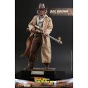Figurine Doc Brown Hot Toys MMS617 (Retour vers le futur 3)