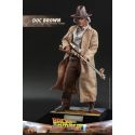 Figurine Doc Brown Hot Toys MMS617 (Retour vers le futur 3)