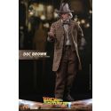Figurine Doc Brown Hot Toys MMS617 (Retour vers le futur 3)