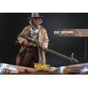 Figurine Doc Brown Hot Toys MMS617 (Retour vers le futur 3)