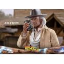 Figurine Doc Brown Hot Toys MMS617 (Retour vers le futur 3)