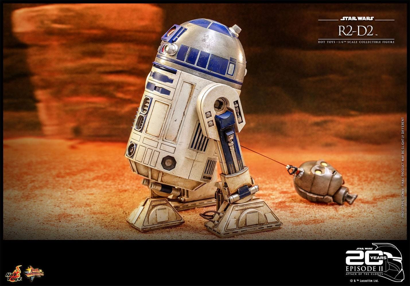 R2-D2 Hot Toys Movie Masterpiece figure 20th anniversary MMS651 (Star Wars episode 2 : attack of the clones)