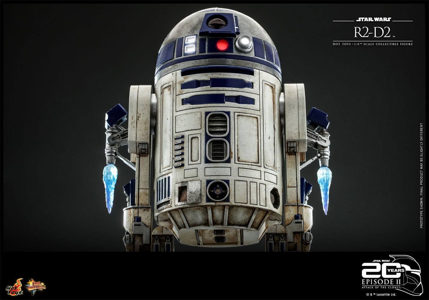 R2-D2 Hot Toys Movie Masterpiece figure 20th anniversary MMS651 (Star Wars episode 2 : attack of the clones)