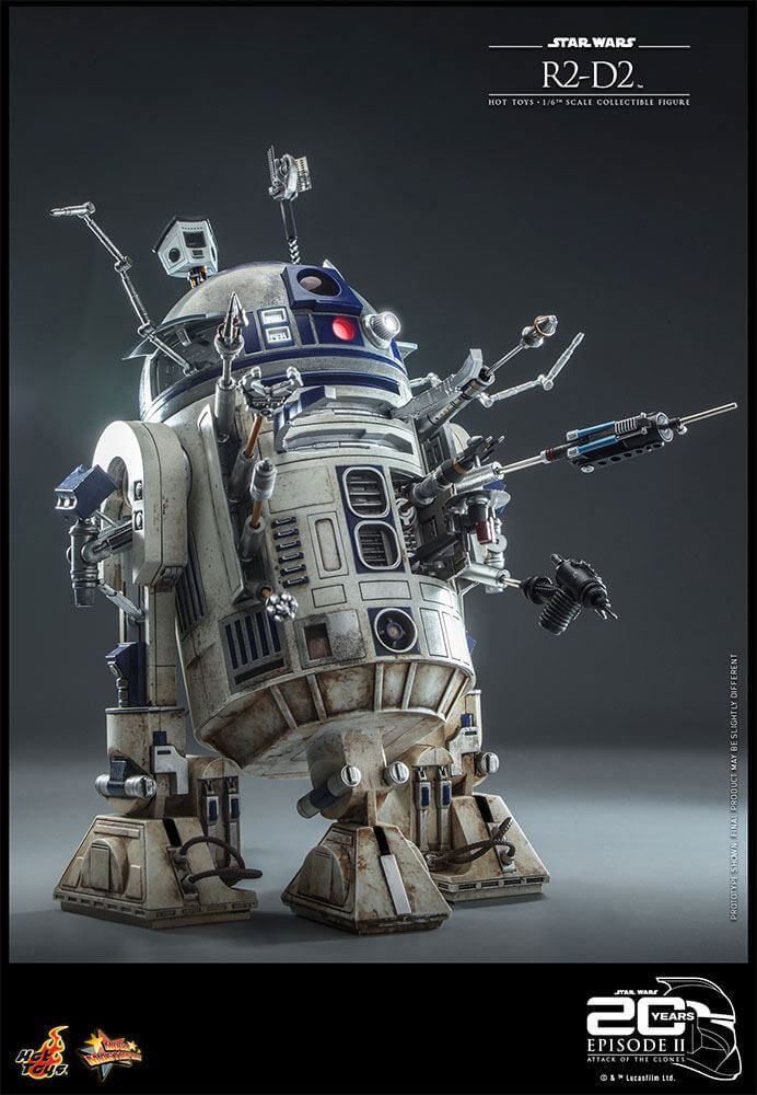 R2-D2 Hot Toys Movie Masterpiece figure 20th anniversary MMS651 (Star Wars episode 2 : attack of the clones)
