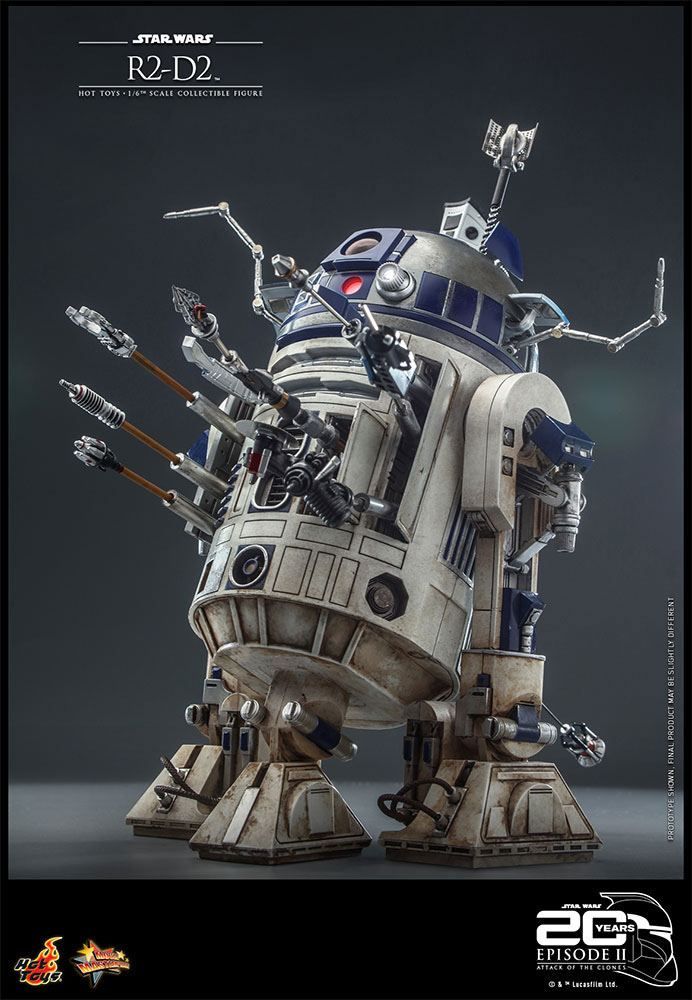 R2-D2 Hot Toys Movie Masterpiece figure 20th anniversary MMS651 (Star Wars episode 2 : attack of the clones)