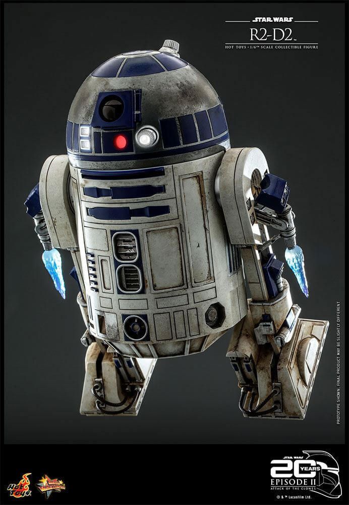 R2-D2 Hot Toys Movie Masterpiece figure 20th anniversary MMS651 (Star Wars episode 2 : attack of the clones)