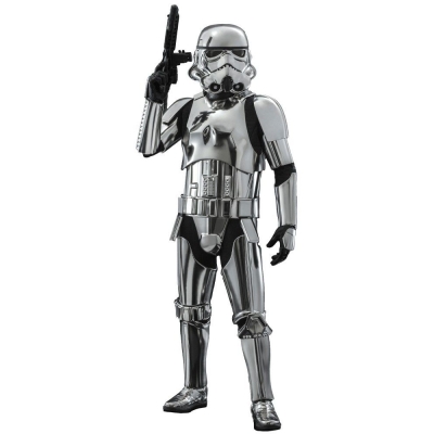 Stormtrooper Hot Toys MMS615 figure chrome version (Star Wars) Stormtrooper Hot Toys MMS615 figure chrome version (Star Wars)
