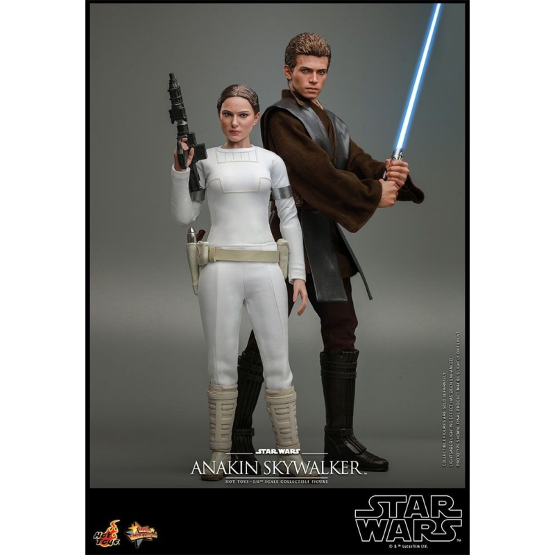 FIGURINE POUPÉ STAR WARS ANAKIN SKYWALKER 15 cm position genoux de