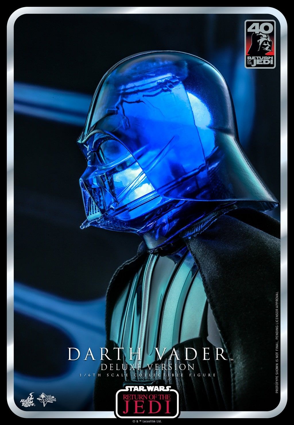 Darth Vader Hot Toys Movie Masterpiece figure deluxe MMS700 40th anniversary (Star Wars 6 Return of the Jedi)