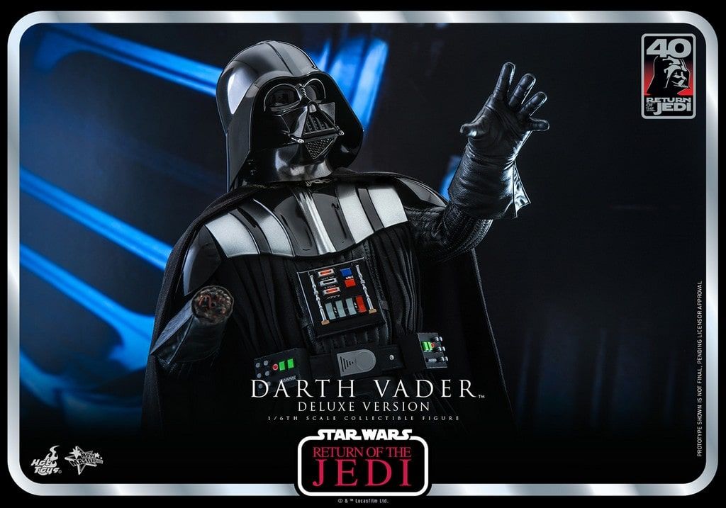 Darth Vader Hot Toys Movie Masterpiece figure deluxe MMS700 40th anniversary (Star Wars 6 Return of the Jedi)