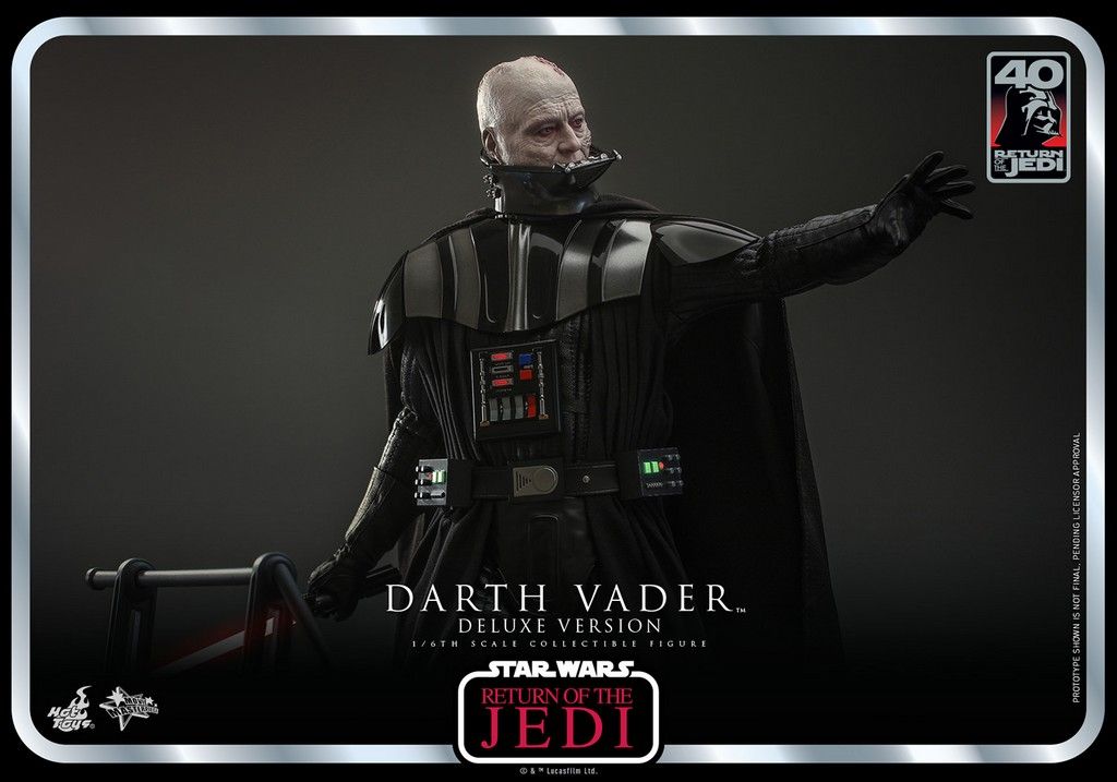 Darth Vader deluxe MMS700 40th anniversary Movie Masterpiece Hot Toys (figurine Star Wars 6 Retour du Jedi)