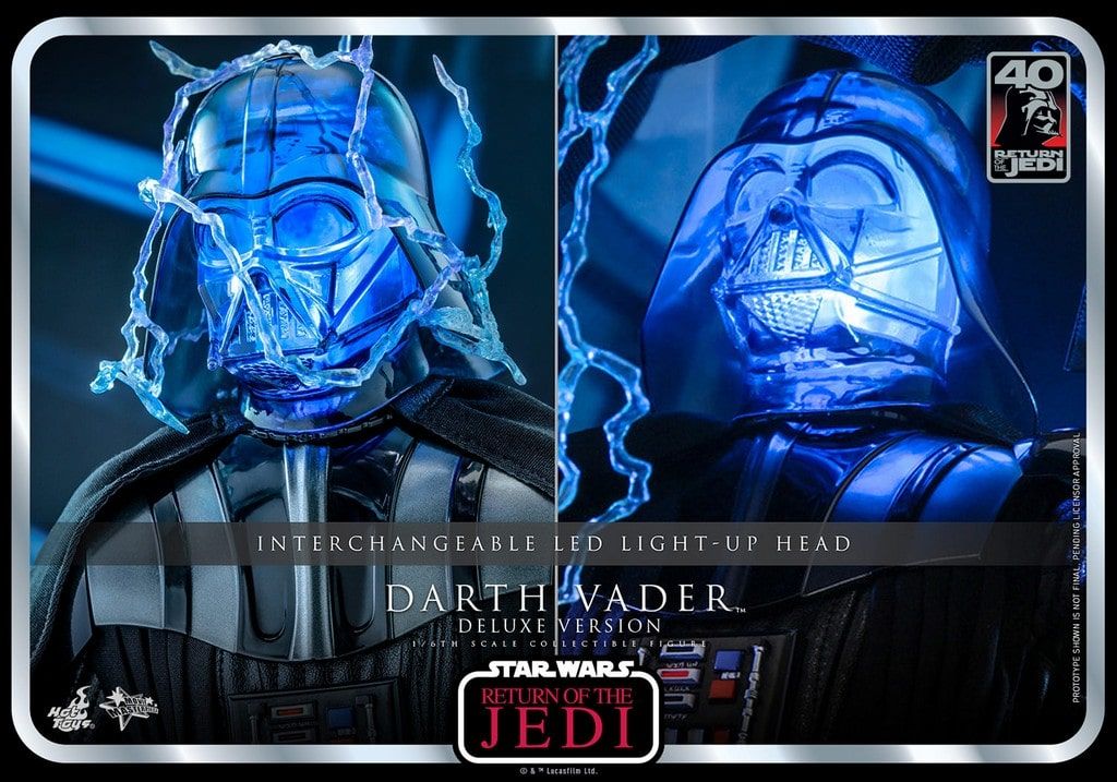 Darth Vader Hot Toys Movie Masterpiece figure deluxe MMS700 40th anniversary (Star Wars 6 Return of the Jedi)