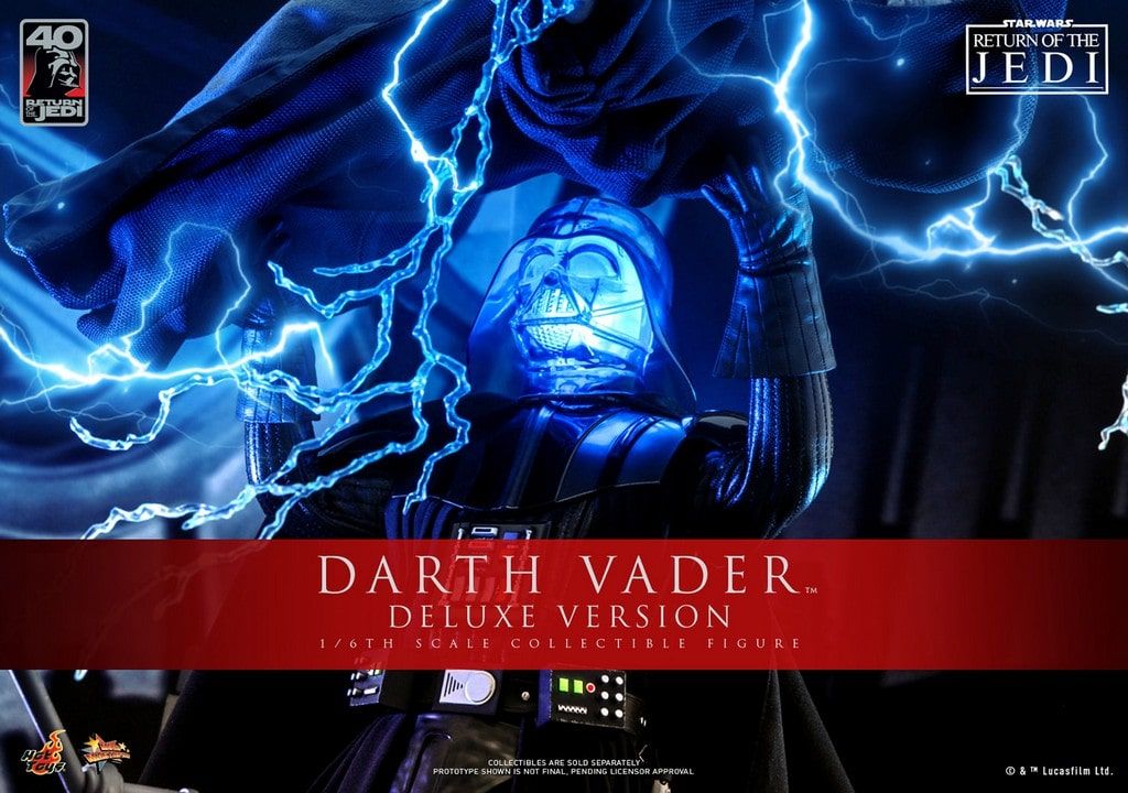 Darth Vader deluxe MMS700 40th anniversary Movie Masterpiece Hot Toys (figurine Star Wars 6 Retour du Jedi)