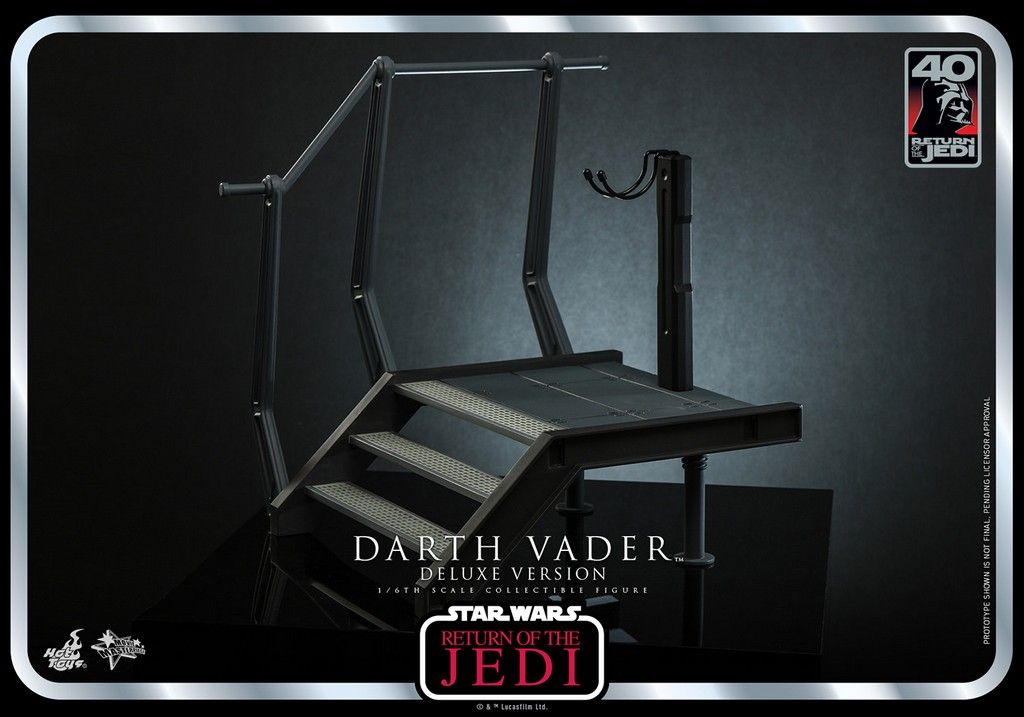 Darth Vader deluxe MMS700 40th anniversary Movie Masterpiece Hot Toys (figurine Star Wars 6 Retour du Jedi)