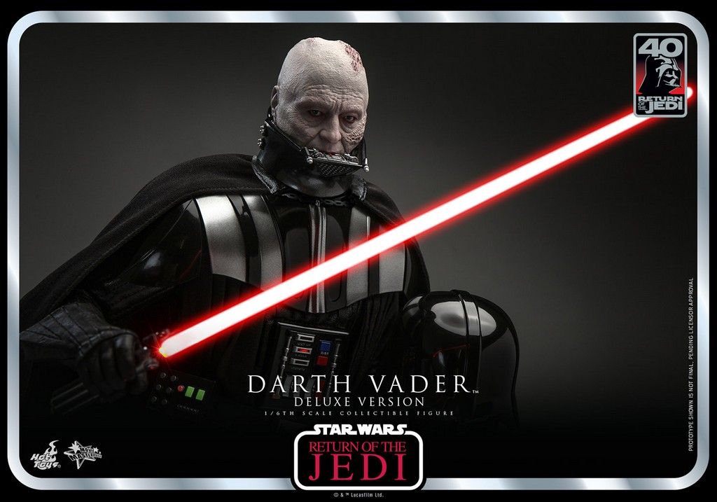 Darth Vader Hot Toys Movie Masterpiece figure deluxe MMS700 40th anniversary (Star Wars 6 Return of the Jedi)