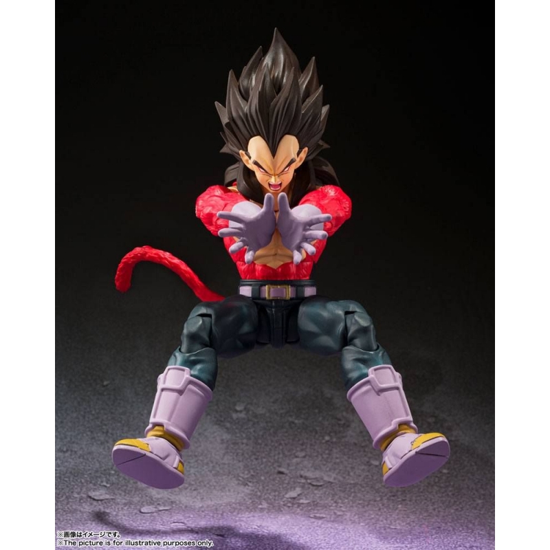 Dragon Ball GT - Vegeta Super Saiyan 4 S.H. Figuarts Bandai - Figurine Neuve