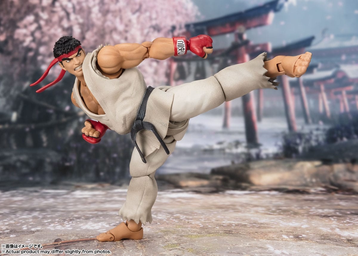 Figurine Bandai Ryu (Outfit 2) SH Figuarts (Street Fighter)
