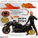 Figurine Ghost Rider Mezco One:12 (Marvel)