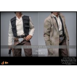 Han Solo Hot Toys MMS740 Movie Masterpiece figurine 1/6 (Star Wars episode 6 : le retour du jedi)