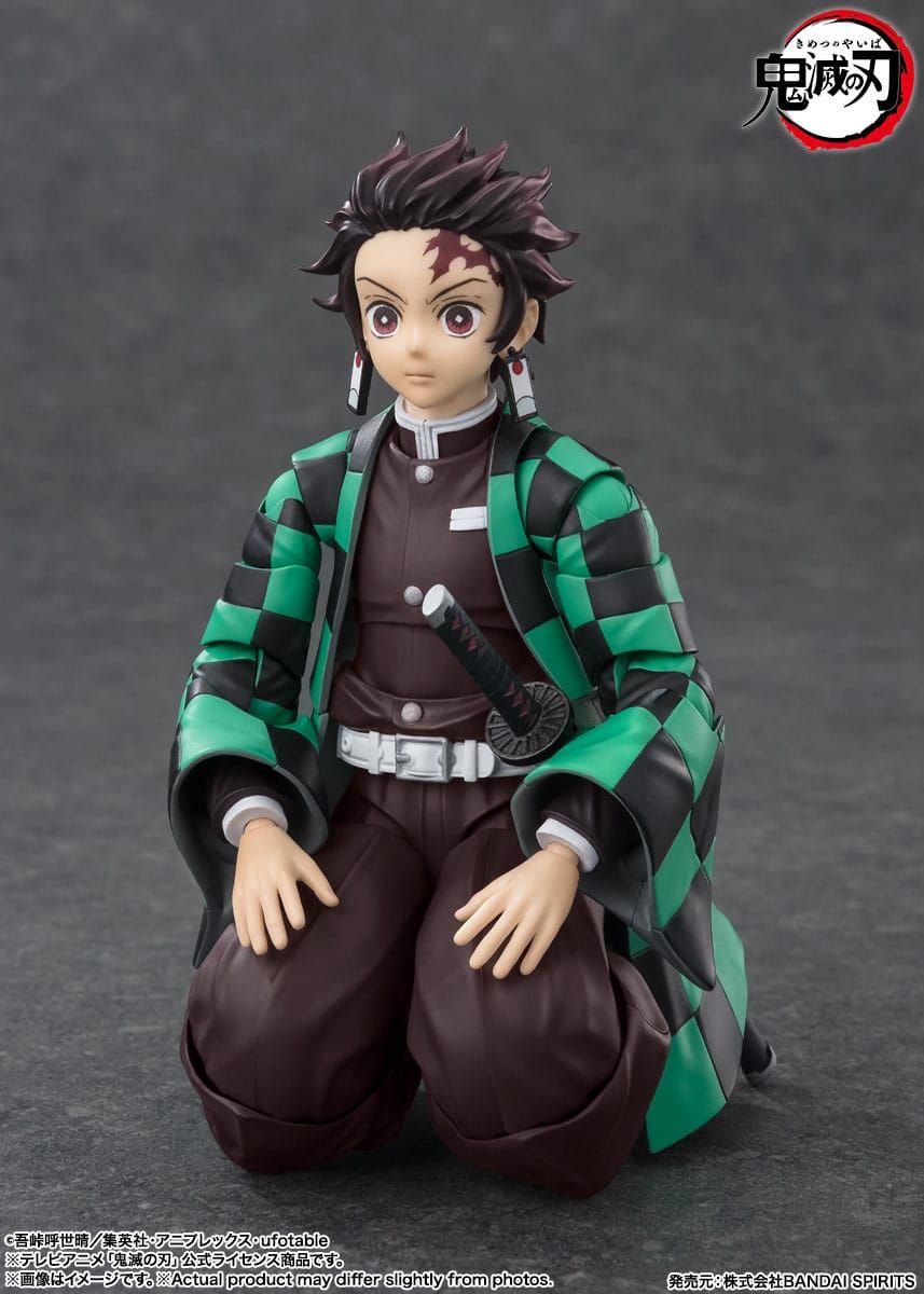 Tanjiro Kamado SH Figuarts réédition - figurine Demon Slayer Kimetsu no Yaiba