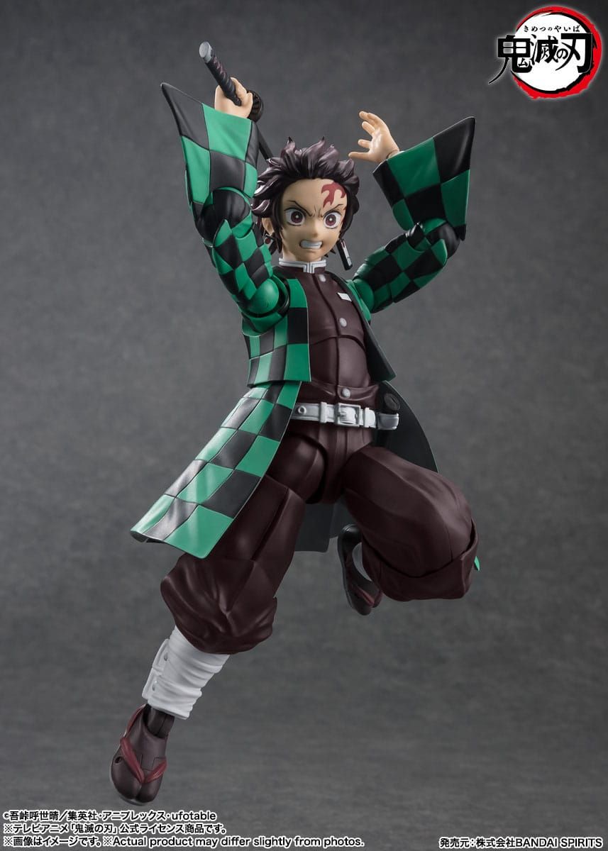 Tanjiro Kamado SH Figuarts réédition - figurine Demon Slayer Kimetsu no Yaiba