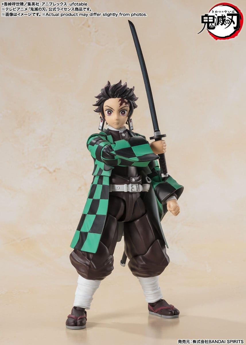Tanjiro Kamado SH Figuarts réédition - figurine Demon Slayer Kimetsu no Yaiba