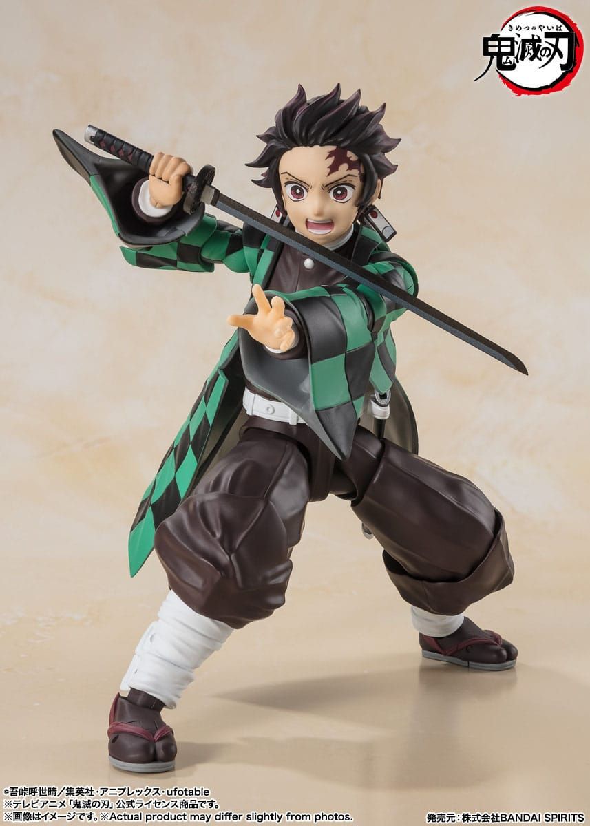 Tanjiro Kamado SH Figuarts réédition - figurine Demon Slayer Kimetsu no Yaiba