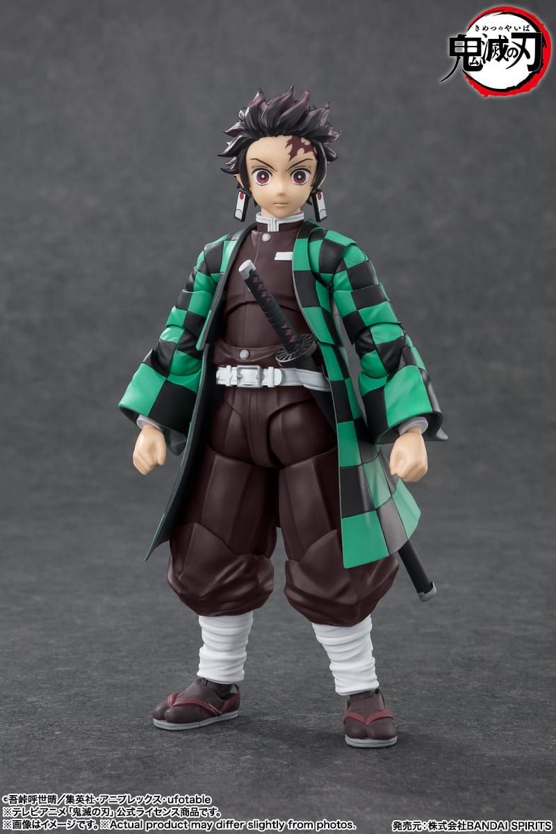 Tanjiro Kamado SH Figuarts réédition - figurine Demon Slayer Kimetsu no Yaiba