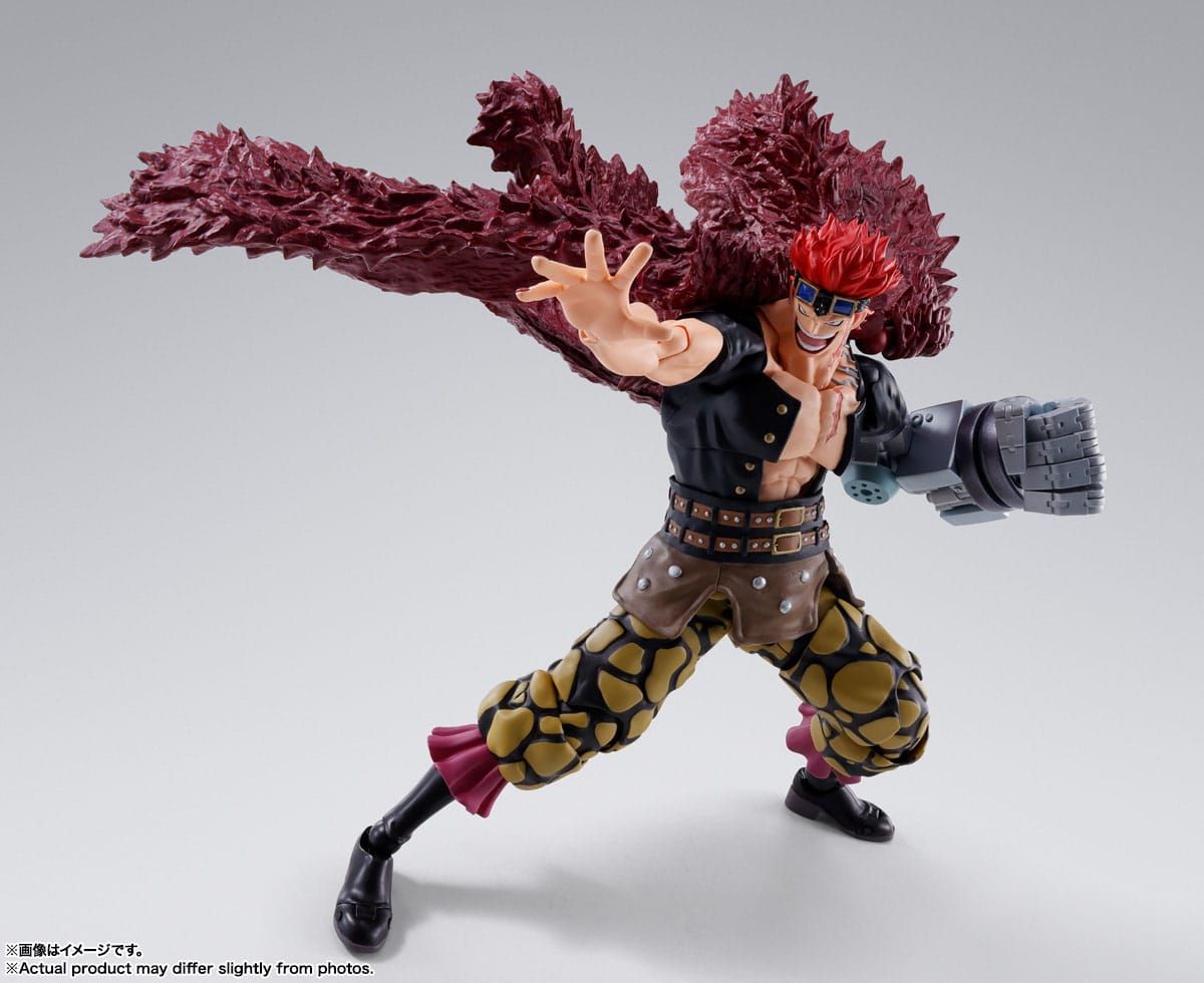 Eustass Kid Bandai Tamashii Nations SH Figuarts figurine 1/12 (One Piece the raid on Onigashima)