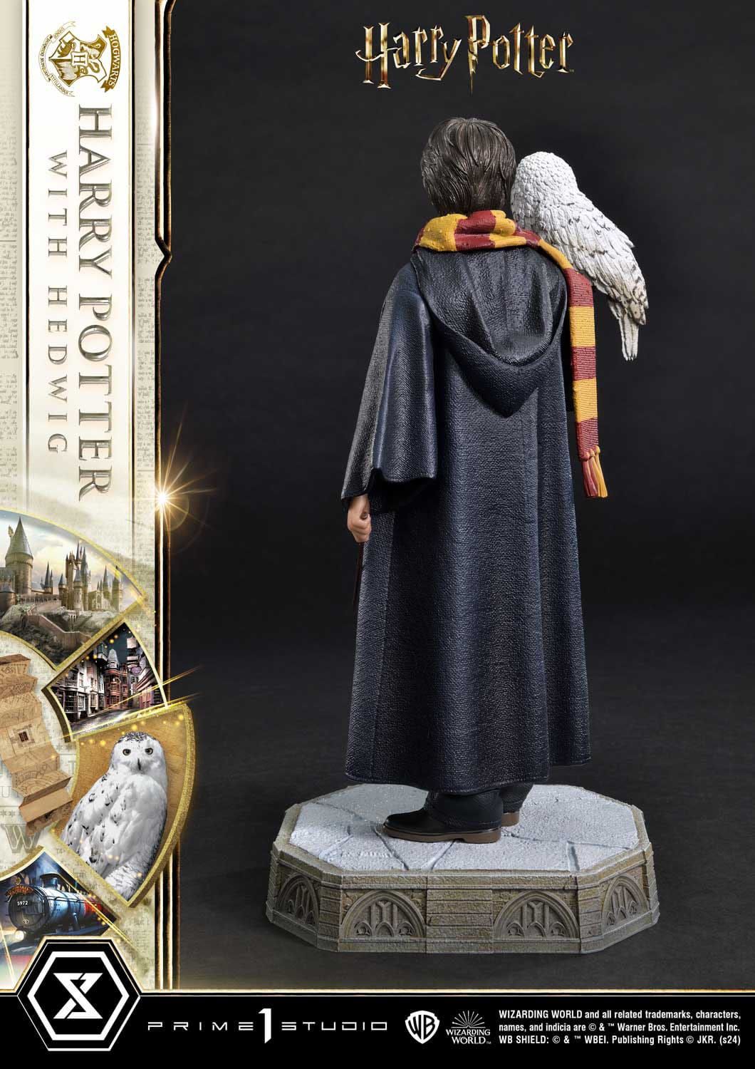 Harry Potter and Hedwig Prime 1 1/6 statue (Harry Potter)