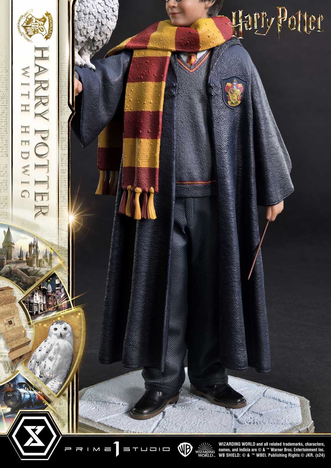 Harry Potter and Hedwig Prime 1 1/6 statue (Harry Potter)