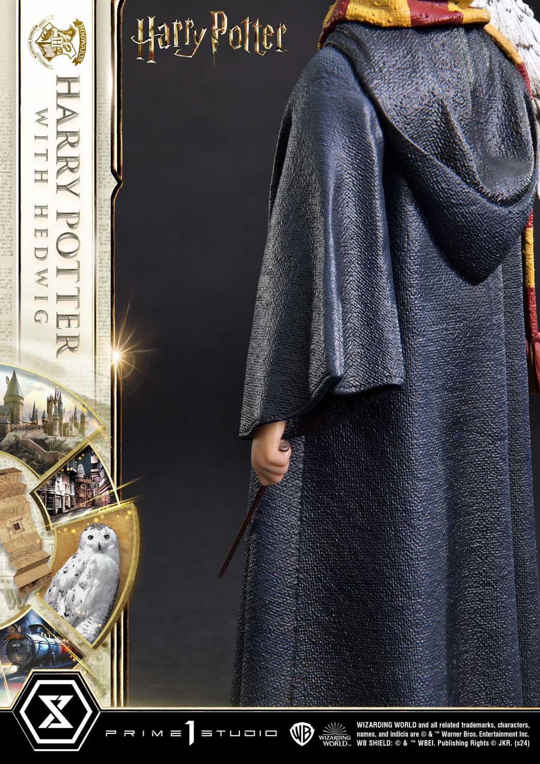 Harry Potter and Hedwig Prime 1 1/6 statue (Harry Potter)