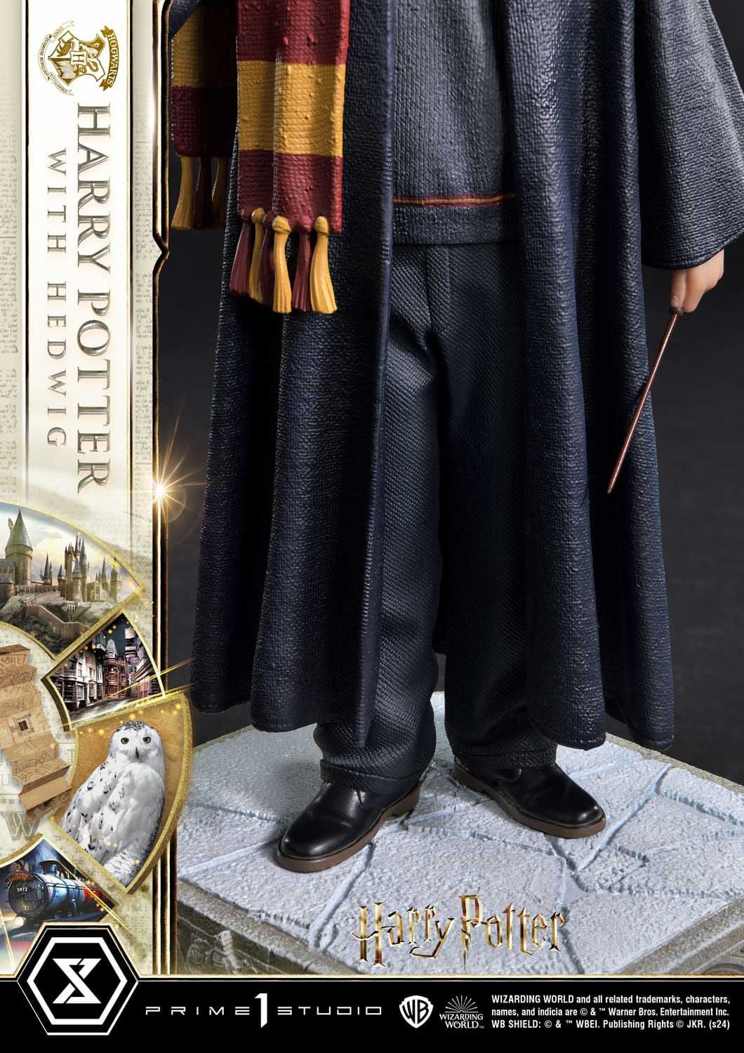 Harry Potter and Hedwig Prime 1 1/6 statue (Harry Potter)