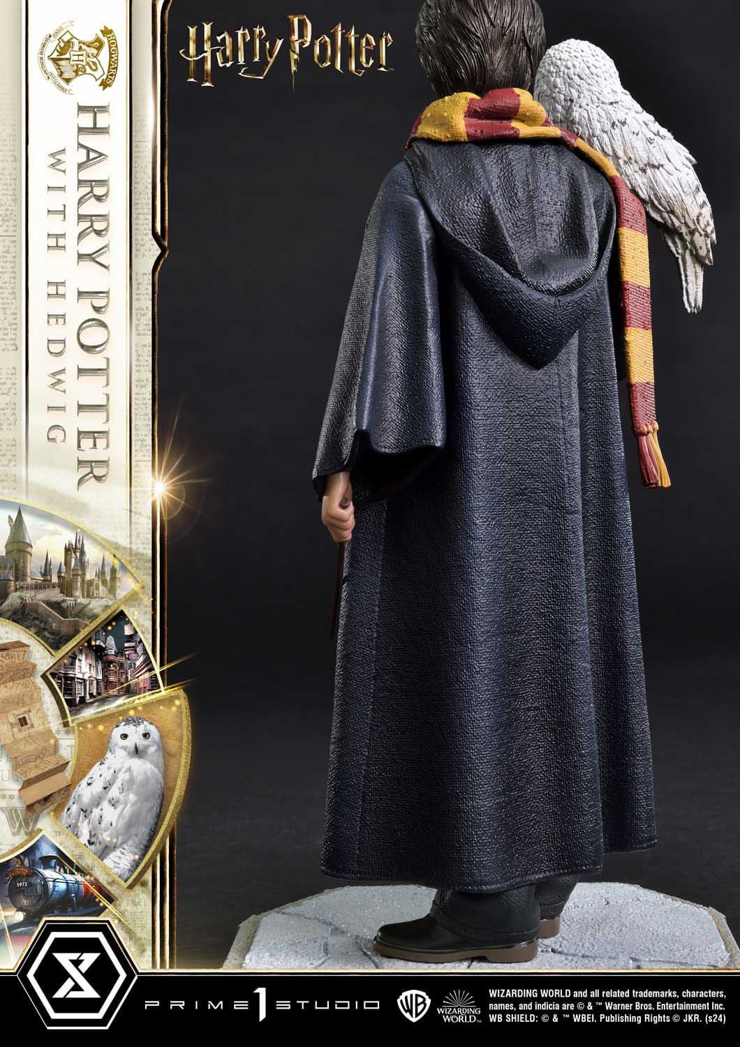 Harry Potter and Hedwig Prime 1 1/6 statue (Harry Potter)