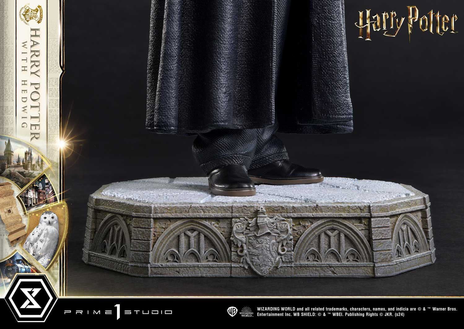 Harry Potter and Hedwig Prime 1 1/6 statue (Harry Potter)