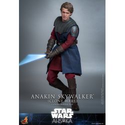 Anakin Skywalker (Clone Wars) Hot Toys TMS129 TV Masterpiece 1/6 figuur (Star Wars Ahsoka)