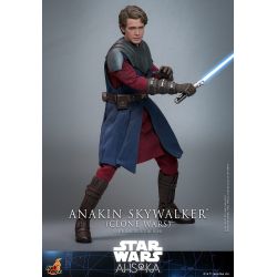 Anakin Skywalker (Clone Wars) Hot Toys TMS129 TV Masterpiece 1/6 figuur (Star Wars Ahsoka)