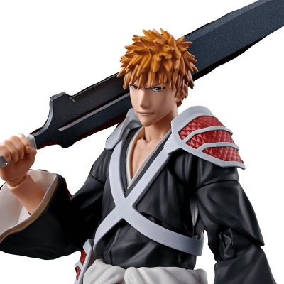 Ichigo Kurosaki (Dual Zangetsu) Bandai SH Figuarts 1/12 figure (Bleach Thousand-Year Blood War) Ichigo Kurosaki (Dual Zangetsu) Bandai SH Figuarts 1/12 figure (Bleach Thousand-Year Blood War)