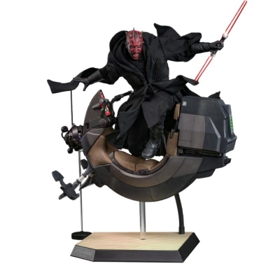 Darth Maul with Sith Speeder Hot Toys MMS749 (Star Wars episode 1: The Phantom Menace) Darth Maul with Sith Speeder Hot Toys MMS749 (Star Wars episode 1: The Phantom Menace)