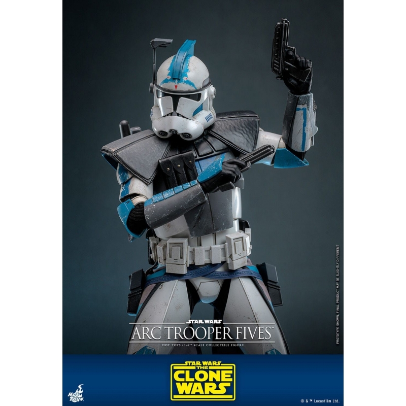Arc Trooper Fives Hot Toys TMS132 : figurine de Star Wars Clone wars