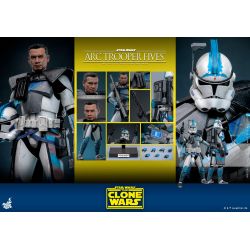 Arc Trooper Fives Hot Toys TMS132 1/6 figure (Star Wars The Clone Wars)