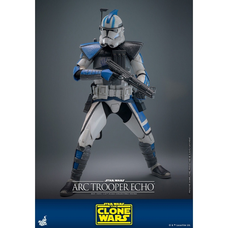 Arc Trooper Echo Hot Toys TMS133: Star Wars Clone Wars figure