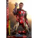 Iron Man Mark 85 Diecast Hot Toys MMS543D33 version Battle Damaged Special Edition - Avengers Endgame figure